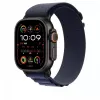 Apple 49 mm Alpine Loop blu navy - piccolo - finitura titanio nero