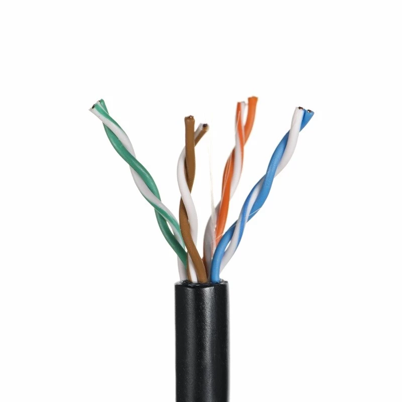 Alantec KIU5OUTS305Q Cavo di rete nero 305 m Cat5e U/UTP (UTP) (KIU5OUTS305Q)