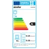 Piano cottura a gas da incasso e forno elettrico SIMFER 5405SERBB, apparecchio combinato, larghezza 50 cm, classe di efficienza energetica A