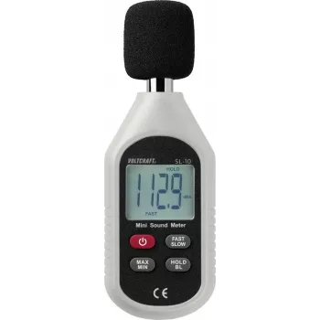 VOLTCRAFT fonometro SL-10 30 - 130 dB 31,5 Hz - 8 kHz (VC-8314250)