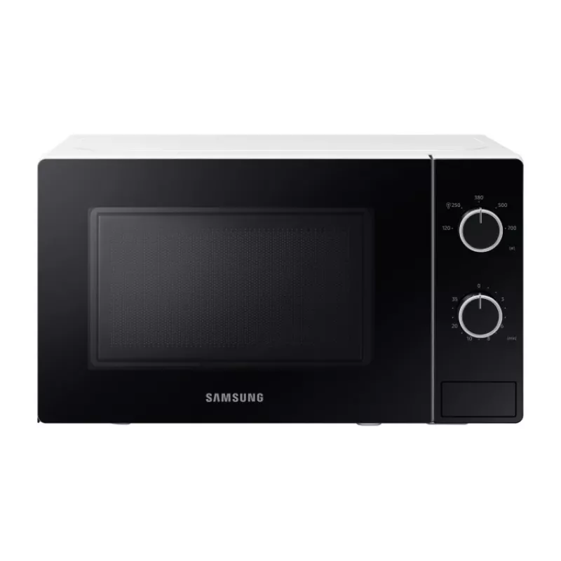 Microonde solo Samsung MS20A3010AH, da piano, capacità 20 L, 700 W, manopola, nero