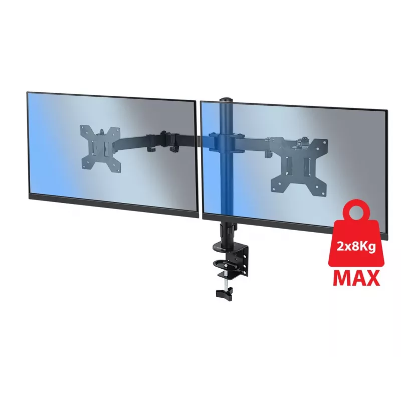 Esperanza ERW018 supporto da tavolo per due monitor 10-27