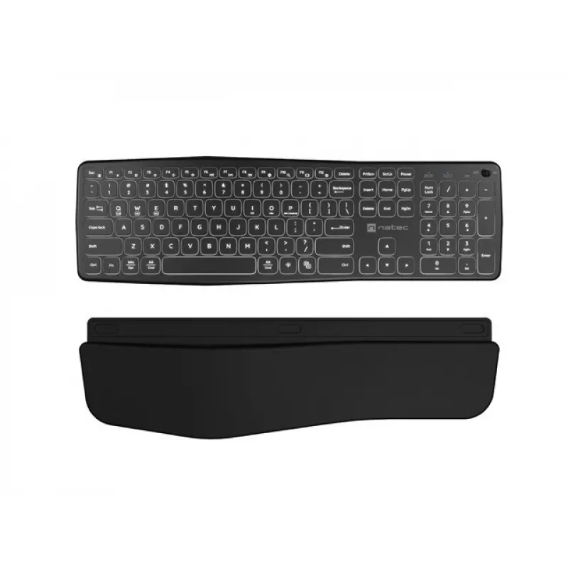 Tastiera NATEC PORIFERA Home/Office Bluetooth QWERTY US International nera