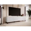 Mobile TV cama meble BARI 200x42x52 bianco opaco — 200×42×52 cm