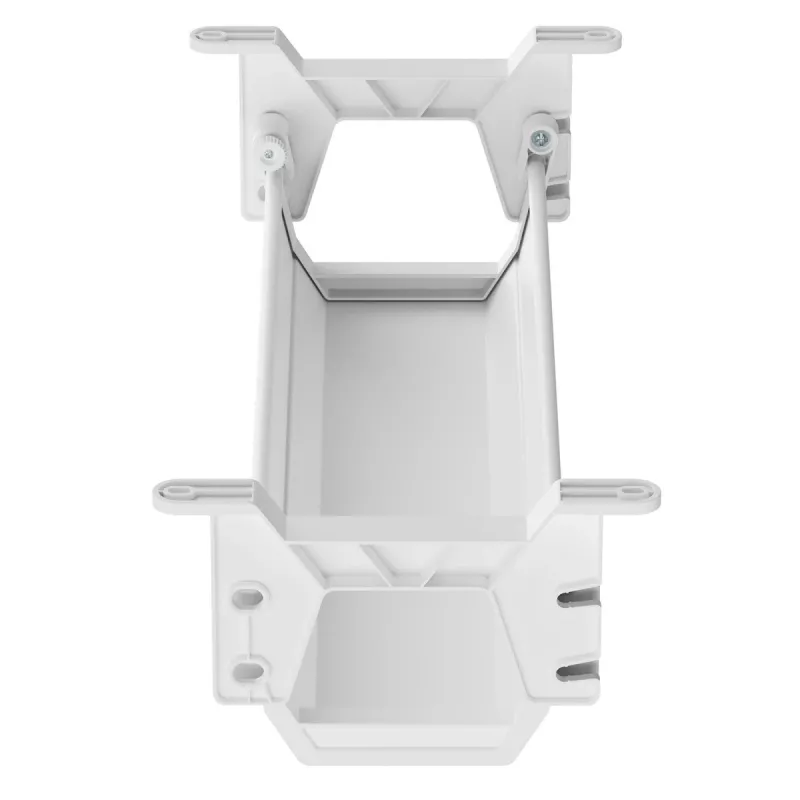 Organizer per cavi e ciabatte sottoscrivania Maclean, carico max. 5 kg, bianco, MC-106 W