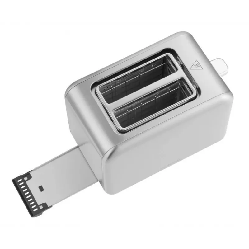 Tostapane Concept Solution TE2050 – 2 fette, 950 W, acciaio inox, 280×160 mm