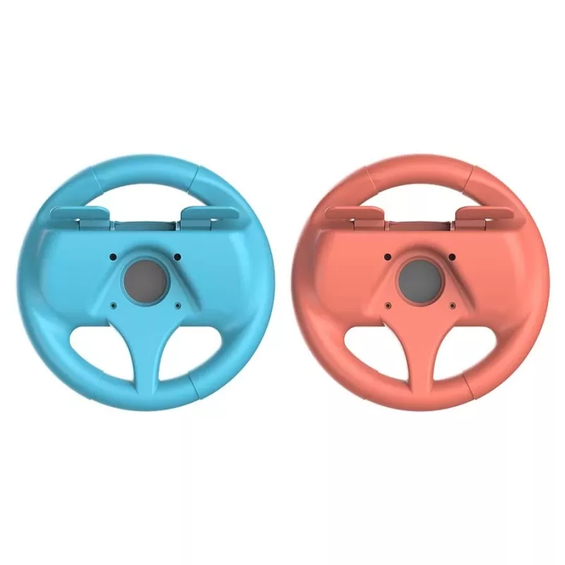 Volante mod Subsonic confezione da 2 volanti per Switch & Switch 2 rosso turchese