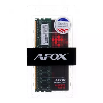 AFOX DDR3 8G 1600 UDIMM modulo di memoria 8 GB 1600 MHz LV 1,35V (AFLD38BK1L) - 8 GB - DDR3