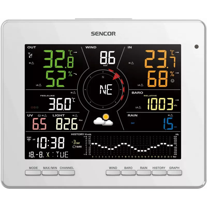 Stazione meteo SWS 16600 WiFi 7 in 1