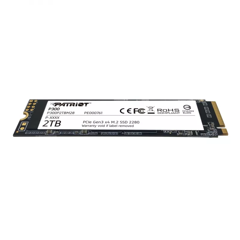 SSD Patriot Memory 2 TB M.2 PCI Express 3.0 NVMe P300