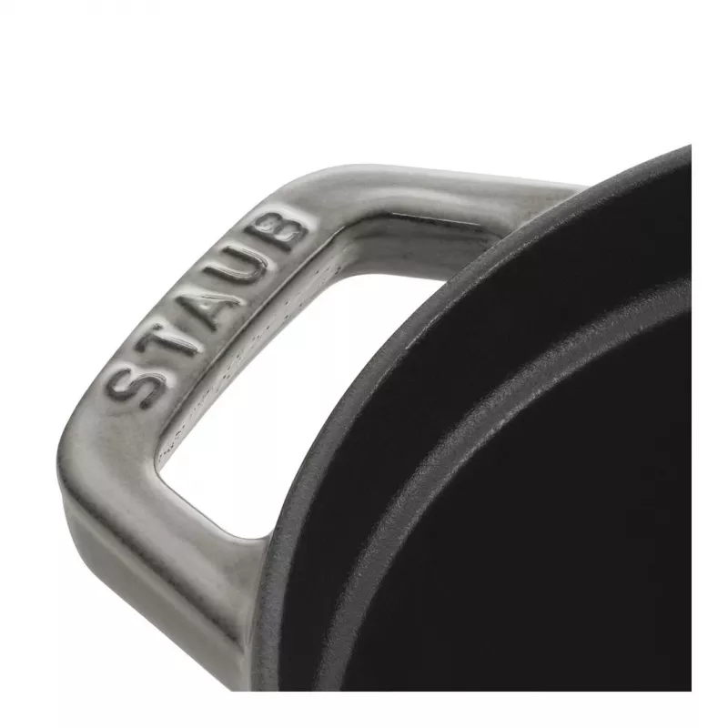 Cocotte ovale in ghisa Staub 29 cm, grigio grafite