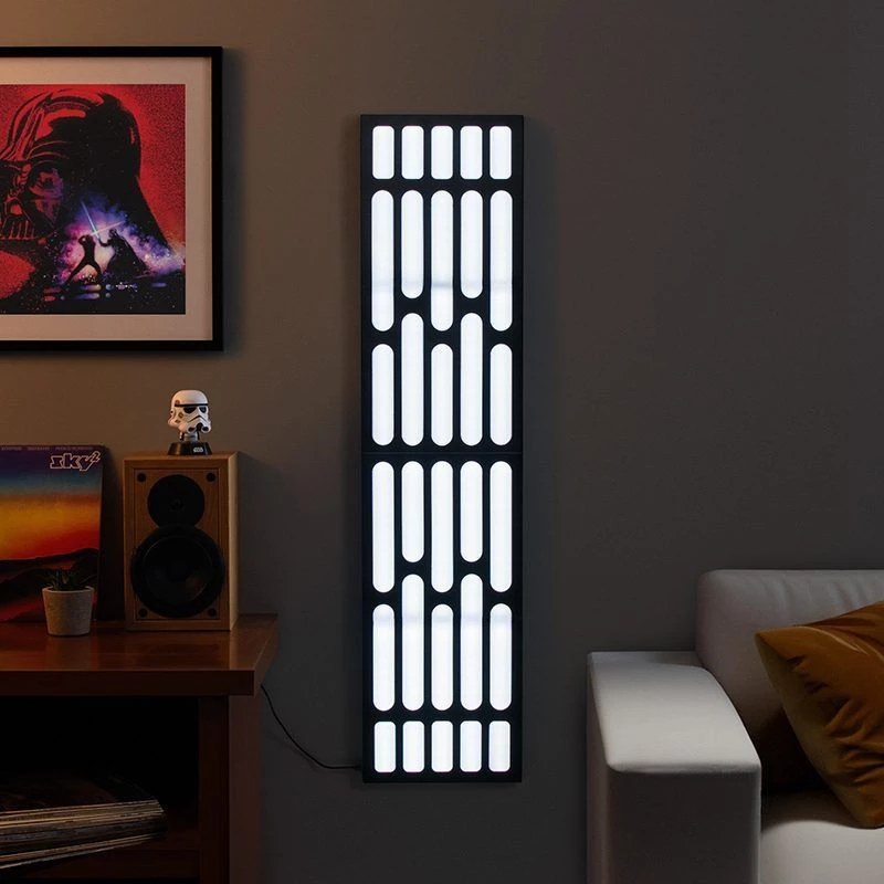 Applique da parete Paladone PP13141SW LED design Star Wars, applique LED da parete