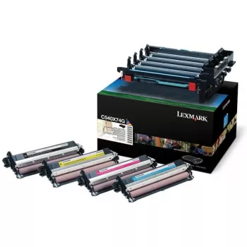 Lexmark C540X74G kit unità immagine, nero e colore, 30000 pagine