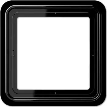 JUNG CD 581 SW Cornice singola, nero, IP44
