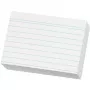 Scheda per schedario Herlitz A8 rigata bianco 120g confezione da 200