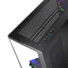 Case PC MODECOM Volcano Stellar 5F ATX Midi Tower, vetro temperato, 5 ventole preinstallate, USB‑C, supporta microATX/ATX, GPU max 420 mm, altezza dissipatore CPU 175 mm