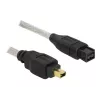 Cavo FireWire A/B DeLOCK 82588 1,0 m grigio