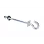 Gancio per cavi Extralink EX.6433 acciaio inox tavolo/parete larghezza 12 mm