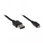 Cavo di collegamento GoodConnections USB 2.0 EASY connettore A maschio su connettore Micro B maschio, nero, 2m