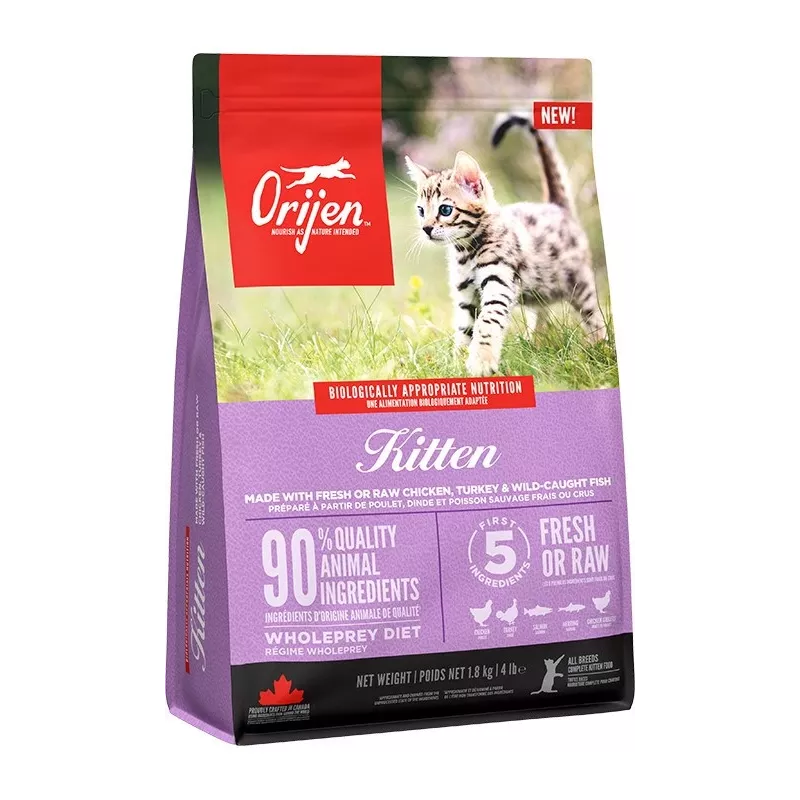 ORIJEN Kitten - Cibo secco per gatti - 1,8 kg