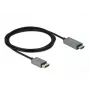 Cavo DisplayPort-HDMI DeLOCK attivo 1.4 4K 60Hz 2m