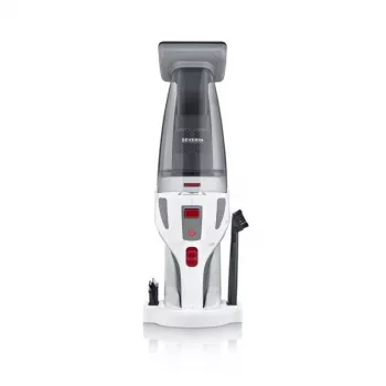 Severin HV 7146 scopa elettrica/aspirapolvere a bastone batteria ricaricabile asciutto e bagnato UltraFine 120 W grigio, rosso, bianco 2,2 Ah