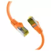 Cavo patch RJ45 Cat.6A S/FTP LSZH Cat.7 cavo grezzo arancione