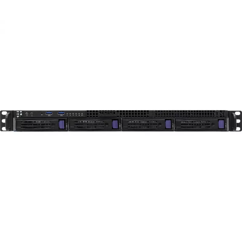 ASRock 1U4LW-B650/2L2T RPSU barebone server AMD B650 socket AM5 rack (1U)
