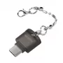 Lettore di schede microSD USB-C a portachiavi