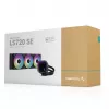 Dissipatore a liquido all-in-one per processore DeepCool LS720 SE 12 cm, nero, 1 pz.