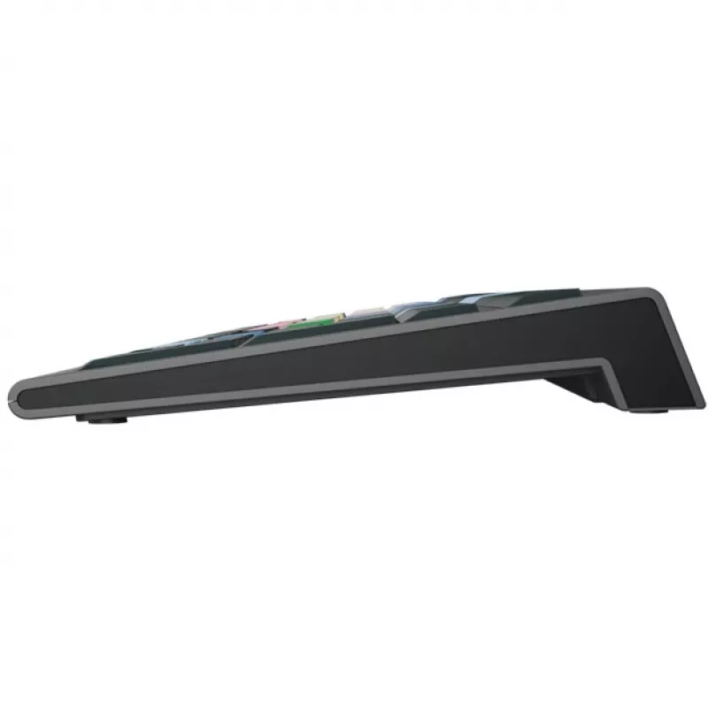 Logickeyboard Avid Media Composer Astra 2 tastiera universale USB QWERTY tedesco grigio