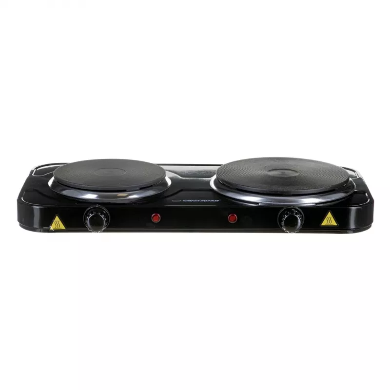 Esperanza EKH014K piano cottura elettrico 2 zone, nero
