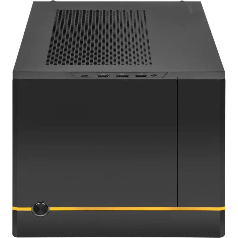 SilverStone SUGO SG14B - Tower - Mini-DTX - senza alimentatore (ATX / PS/2) - nero - USB/Audio (SST-SG14B)