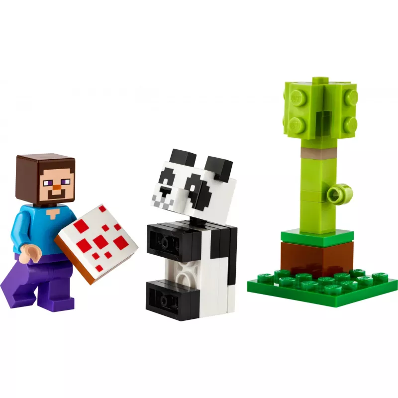 LEGO Minecraft Steve e Baby-Panda 30672 Polybag