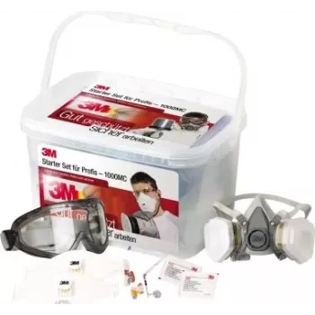 Maschera intera maschera respiratoria 3M 1000MCWE FFP2, maschera a visiera intera, filtrazione FFP2