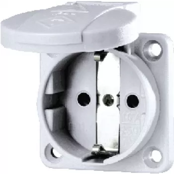 MENNEKES Presa SCHUKO da incasso 16A 11030 grigio 2P+E 230V 11030 (11030.)