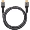Cavo HDMI Plus High-Speed con Ethernet, 4K @ 60Hz (grigio, 15 metri)