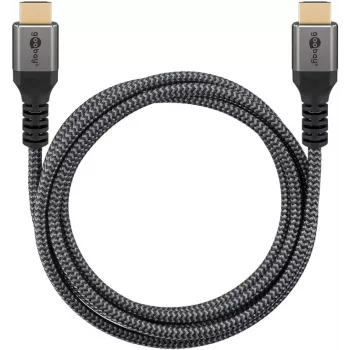 Cavo HDMI Plus High-Speed con Ethernet, 4K @ 60Hz (grigio, 15 metri)