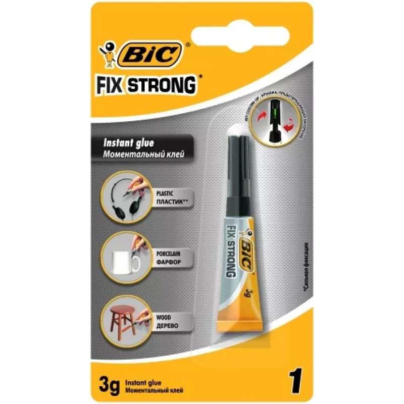 BIC GLUE FIX STRONG 3G LQD BL1 GRP2 EU, 1 pz. 9020852
