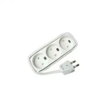 Microconnect GRUELU3H015 prolunga elettrica 1,5 m 3 prese AC bianco