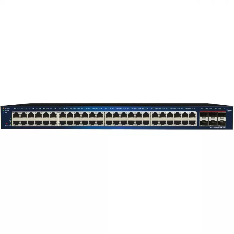 Switch Ethernet ALLNET ALL-SG8454M-10G – managed 48+6 porte Gigabit con uplink 10G
