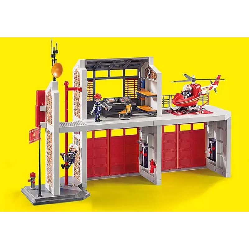 Set di personaggi Grande caserma dei pompieri 9462