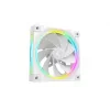 DeepCool FL12R WH 3-in-1 Reverse 120 mm ventole per case, 3 pezzi, 500-2150 giri/min, 93,45 m³/h, cuscinetto a dinamica dei fluidi, PWM a 4 pin, 33,9 dB, bianche