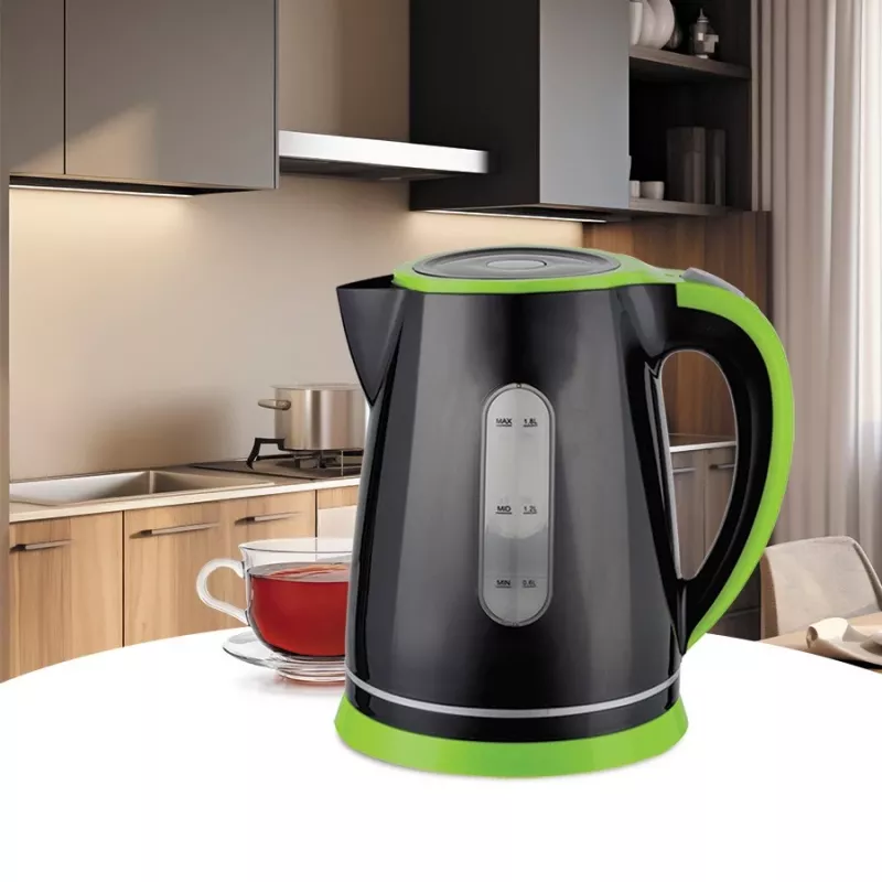 Bollitore elettrico Maestro MR-058-Nero — capacità 1,8 L, potenza 2000 W