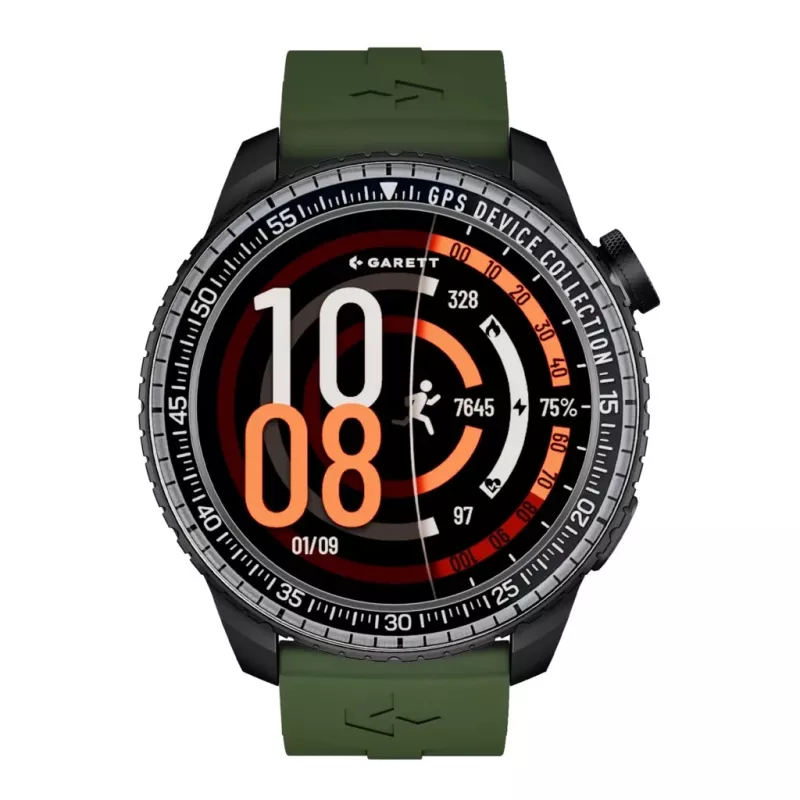Smartwatch Garett Compass GPS nero — Smartwatch Garett Compass GPS, nero