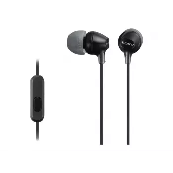 Sony MDR-EX15AP, con filo, 8 - 22000 Hz, chiamate/musica, 3 g, headset, nero