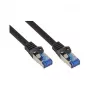 Good Connections cavo patch Cat.6A SmartFLEX HF nero 0,25m