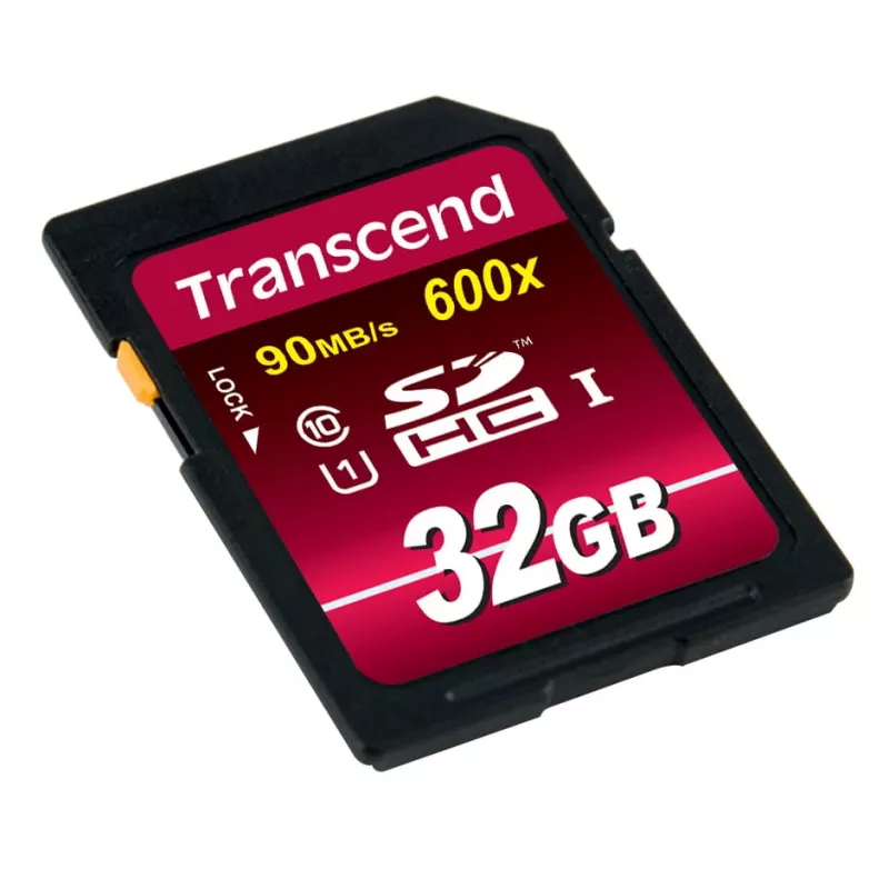 Memoria flash Transcend 32 GB SDHC UHS-I 600x TS32GSDHC10U1