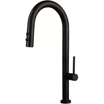 Rubinetto da cucina con doccetta estraibile - 2 getti