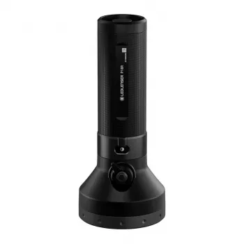 Faro portatile Ledlenser P18R nero, ricaricabile 1000 lm, IP68, portata 600 m, batteria 18650